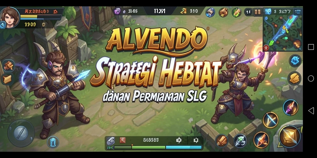 Tampilan gameplay <strong>ALVENDO</strong> yang menegangkan dan strategis.