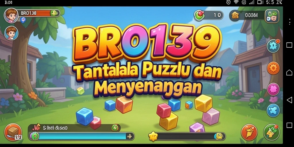 Tampilan gameplay BRO138 dengan teka-teki yang menarik.