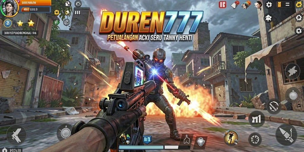 Tampilan gameplay DUREN777 yang seru dan menegangkan.