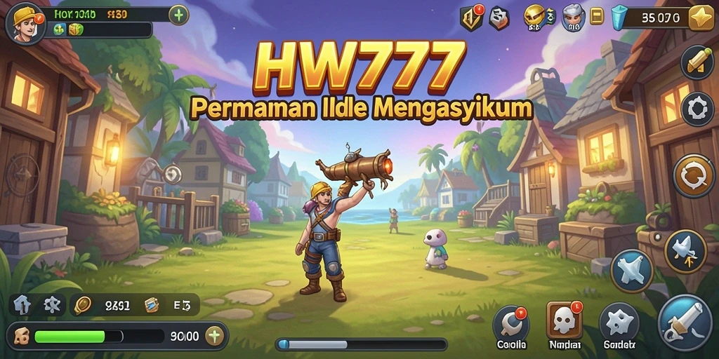 Tampilan gameplay HW777 yang mengasyikkan dan menghibur.
