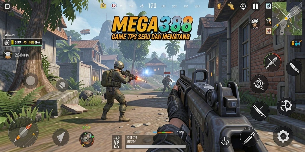 Tampilan seru dari gameplay MEGA388 yang menegangkan.