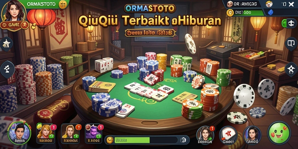 Gameplay seru QiuQiu di ORMASTOTO.