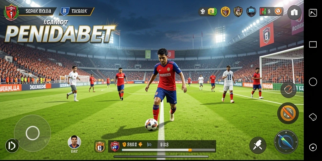 Tampilan gameplay <strong>PENIDABET</strong> yang menakjubkan dan realistis.
